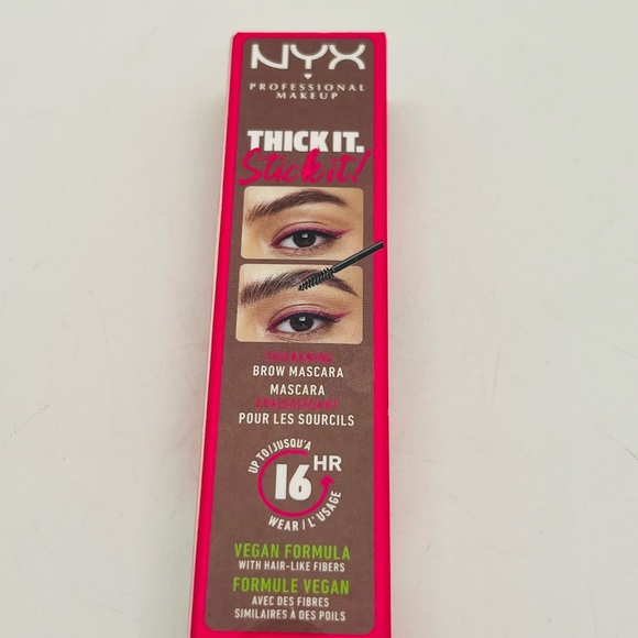 NYX Thick It Stick It Brow Mascara in Taupe 0.23 oz - Picture 4 of 6